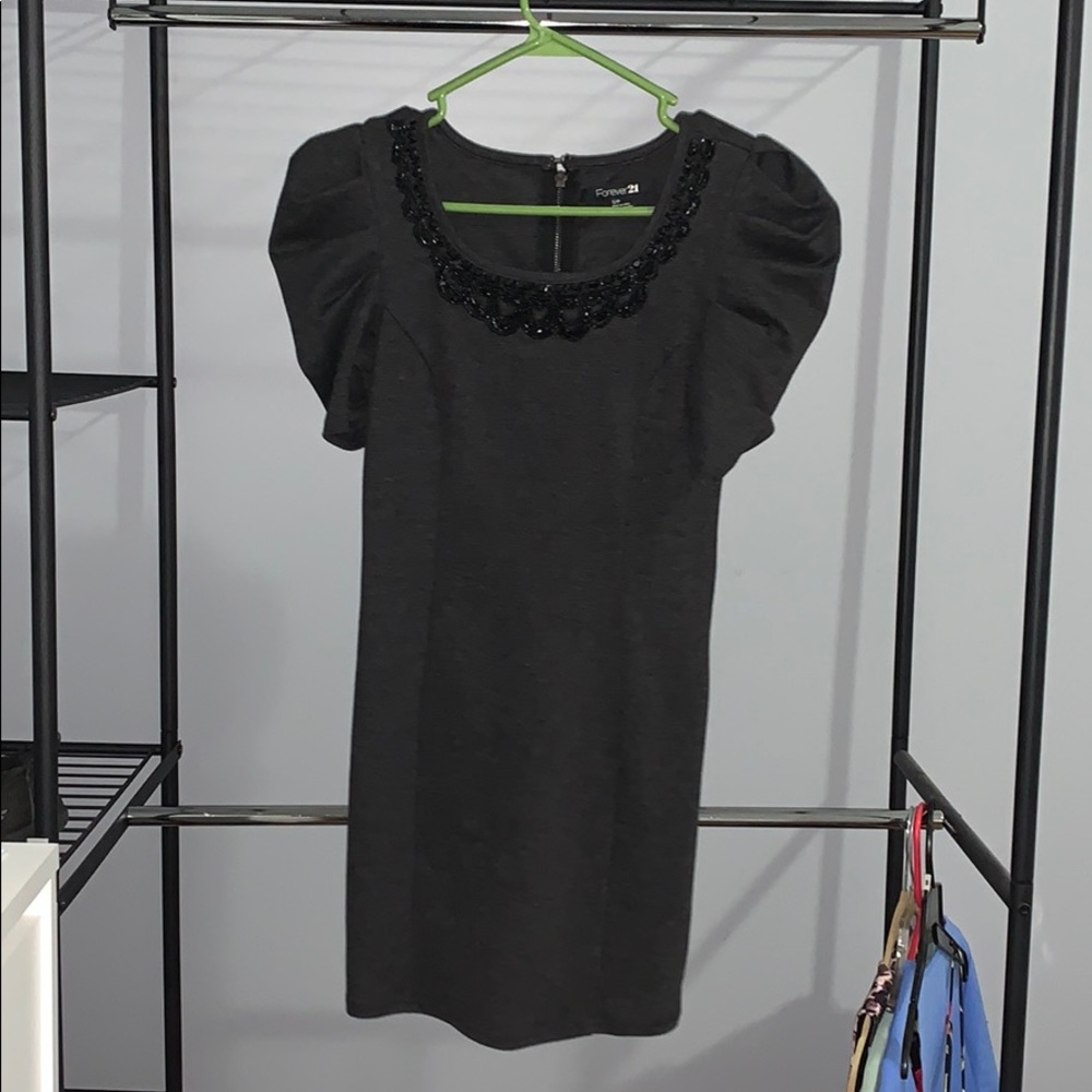 Forever 21 gray dress